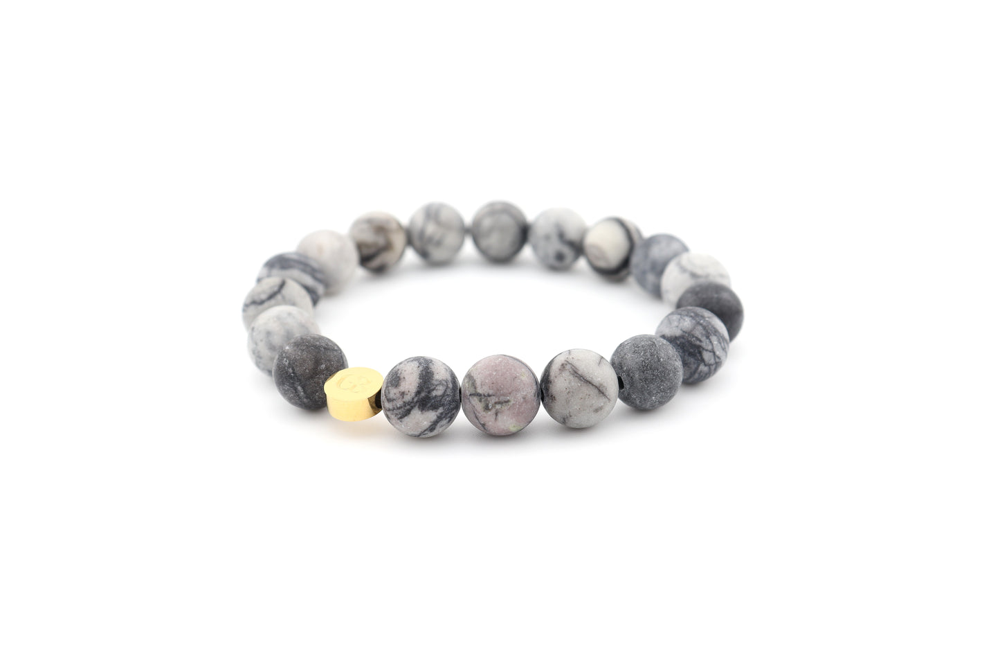 Perlenarmband Mapstone