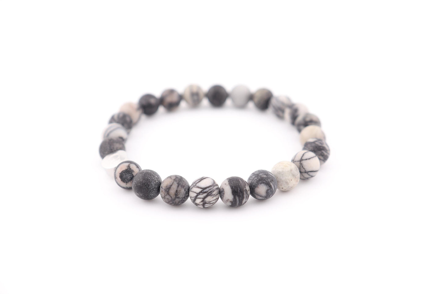 Perlenarmband Mapstone