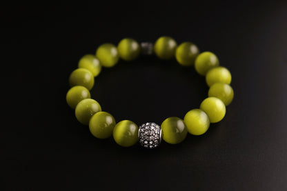 Perlenarmband Olive Dream