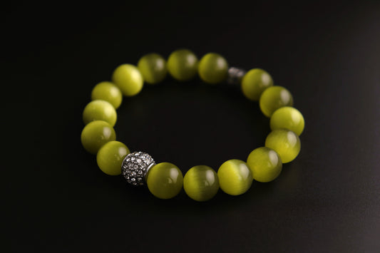 Perlenarmband Olive Dream
