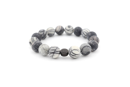 Perlenarmband Mapstone