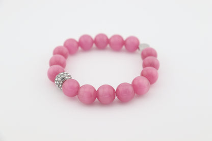 Perlenarmband Raspberry Dream