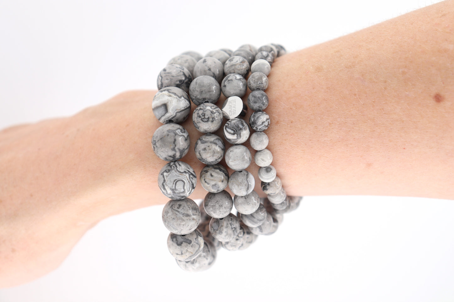 Perlenarmband Pebble