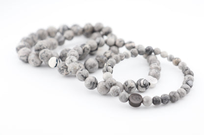Perlenarmband Pebble