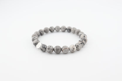 Perlenarmband Pebble