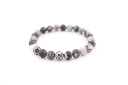 Perlenarmband Mapstone