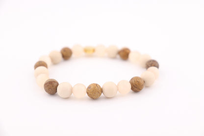 Perlenarmband Caramel