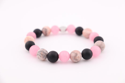 Perlenarmband Shadowrose